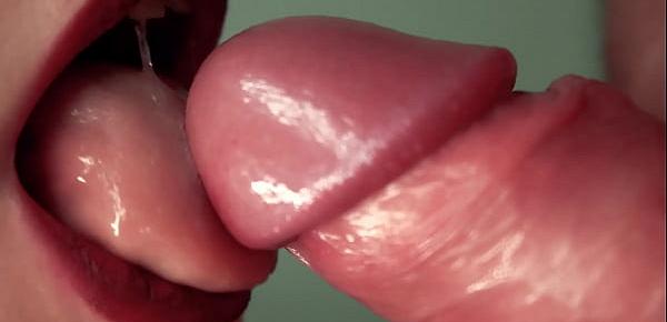 Close-up fetish. Slow motion